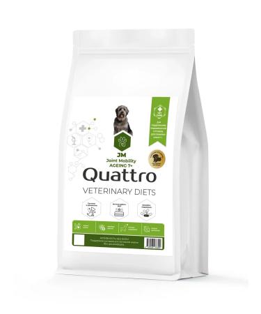QUATTRO VETERINARY DIETS Dog feed VD Joint Mobility JM for the elderly 7+ 800 gr