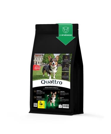 Quattro Feed for dogs of the breed velsh cargi cardigan lamb 12 kg