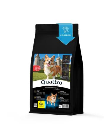 Quattro Feed for dogs of the breed velsh cargi pembrocrock salmon 2.5 kg