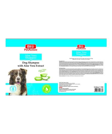 BioPetActive Shampoo with aloe vera for dogs 5 liters - Buy Online on GoSupps.com