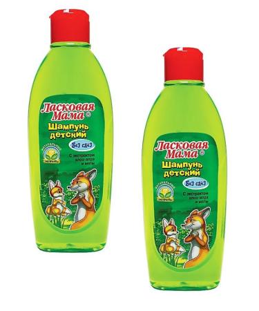 Affectionate Mom Children's shampoo with mint oil and aloe 250 ml 2 pcs