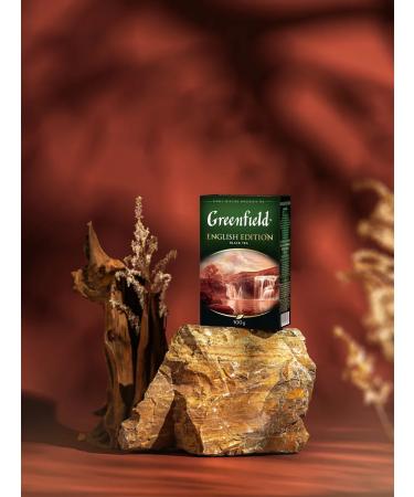 Greenfield English Edition black tea loose leaf 100 g - Buy Online on GoSupps.com
