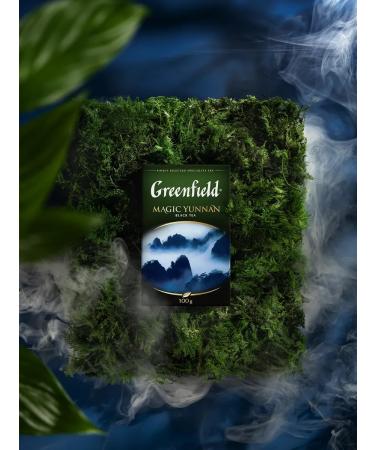 Greenfield Black tea magic yunnan sheet 100 g - Buy Online on GoSupps.com