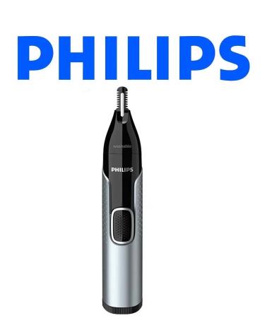 Philips Trimmer for hair in the nose and ears - black