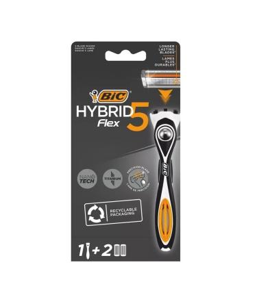 Bic Men's razor with a floating head Flex 5 hybrids