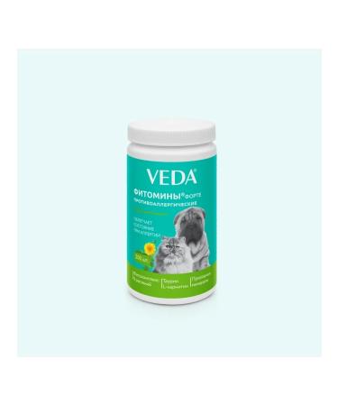 VEDA Phytomins Forte Anti -allergic to dogs and cats 200pcs - Buy Online on GoSupps.com