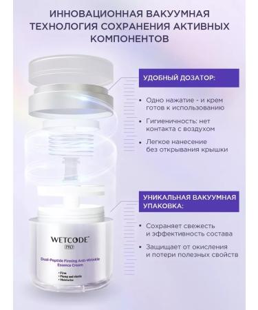 Wetcode Moisturizing face against wrinkles - Buy Online on GoSupps.com