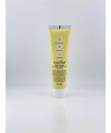 original box Toothpaste with fluorine with a taste Orange - Buy Online on GoSupps.com