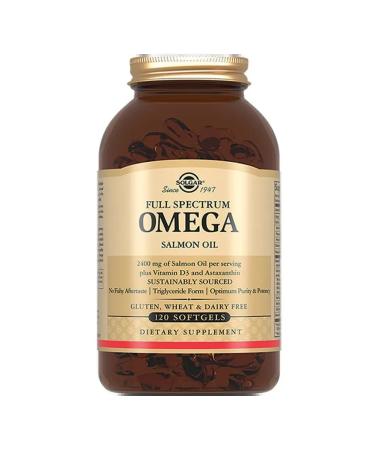 SOLGAR Omega comprehensive from wild ocean salmon 120 pcs