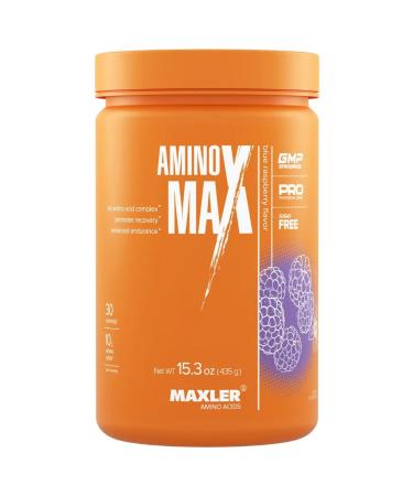 maxler Amino acids bcaa powder Amino Max 435 g blackberry - Buy Online on GoSupps.com
