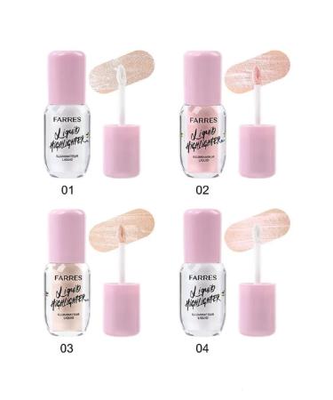 FARRES Highlighter liquid for the face 02 - Buy Online on GoSupps.com