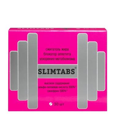 Vitamir Synephrine and Alpha Lipoic Acid 30 Slimtabs Tablets/1 Pack
