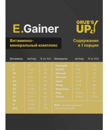 Grub's up Heiner E.Gainer Choco Chocolate 1 kg - Buy Online on GoSupps.com