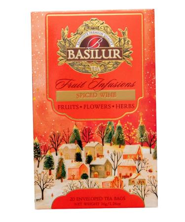 Basilur Her caffeine tea in bags spicy wine - Buy Online on GoSupps.com