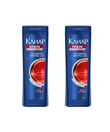 Clear Shampoo-balm 2B1 Ultimate Control against dandruff 2x400ml