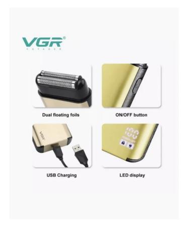 Electric blower with a powerful motor and skin protection