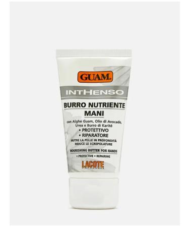 Nourishing hand cream with shea butter GUAM inthenso burro nutriente mani