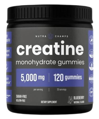 Nutra Champs Creatine monohydrate marmalade bears 5000 mg