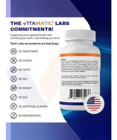 VitaMatic Magnesium taurat 1500 mg 180 caps - Buy Online on GoSupps.com