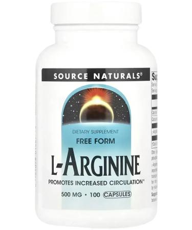 Source Naturals L-Arginine 100 capsules