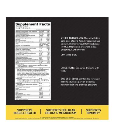 Optimum Nutrition Vitamins for men Complex 150 tablets - Buy Online on GoSupps.com