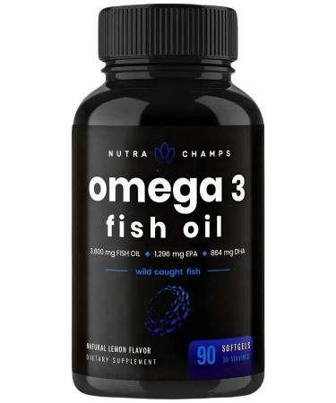 Nutra Champs Omega 3 fish oil 3600 mg 90 capsules