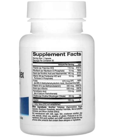Lake Avenue B vitamins B 30 capsules - Buy Online on GoSupps.com