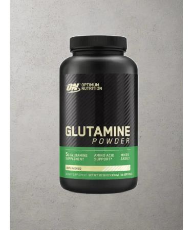 Optimum Nutrition Glutamine Glutamine for muscle growth 300 g without taste