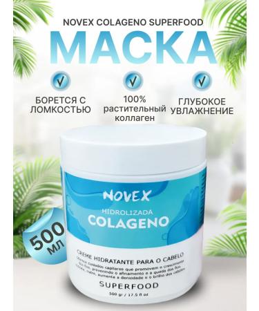 Novex Superfood mask Colageno 500 grams