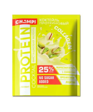 LEOVIT Protein cocktail "Pistachio" Champ Portion 40 g - Buy Online on GoSupps.com