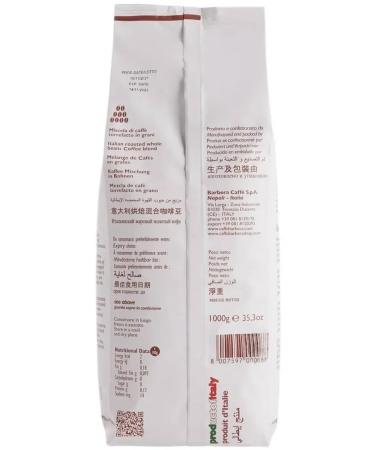 BARBERA Caff Coffee in the grains of Barbera Hesperia 1000g - Buy Online on GoSupps.com