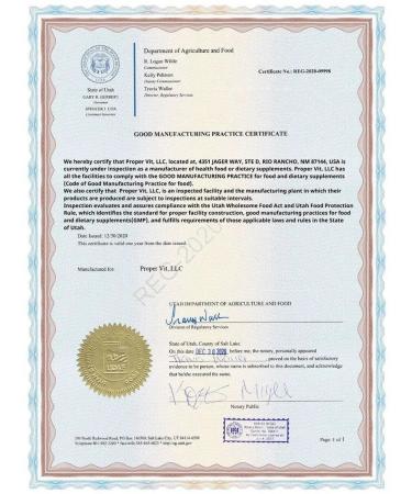 PROPERVIT Magnesium glycinate 400 mg (120 table.) - Buy Online on GoSupps.com