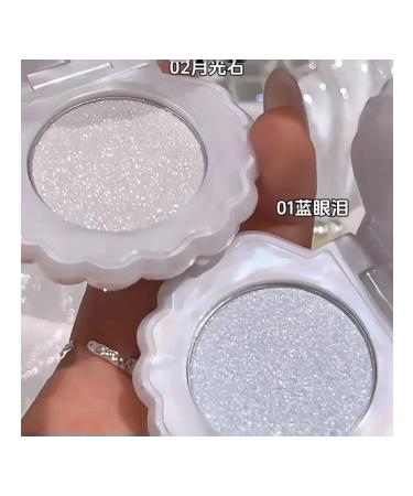 Flower Knows Original Highliter Shell's Jewel Highlighter Balm Blue Tears - Buy Online on GoSupps.com