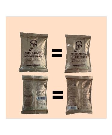 Mehmet Efendi Kurukahveci Turkish Coffee Mehmet Efendi ground 100 g x 5 pieces - Buy Online on GoSupps.com