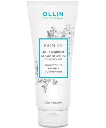 OLLIN Bionika air conditioner Balance from roots to tips 200 ml