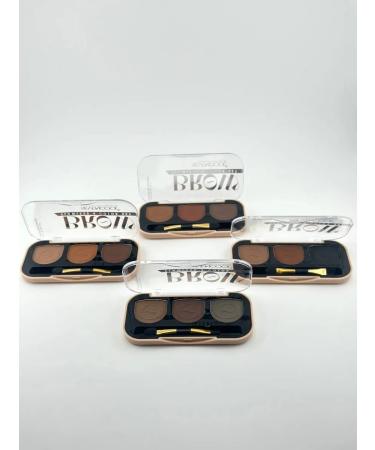PNA Palette for correction and eyebrow makeup persistent tone 3 - Buy Online on GoSupps.com