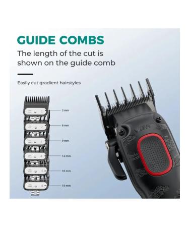 VGR Professional machine for cutting mustaches and beards V-016 - Buy Online on GoSupps.com