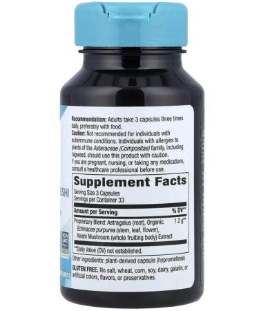 Nature's Way Alive Nature's Way Echinacea Astragal and Reishi 100 Veg. capsules - Buy Online on GoSupps.com