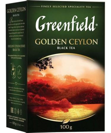 Greenfield Black tea Golden Ceylon 100g