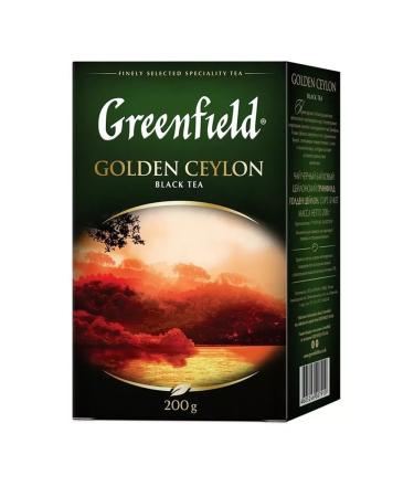 Greenfield Black tea Golden Ceylon 200g