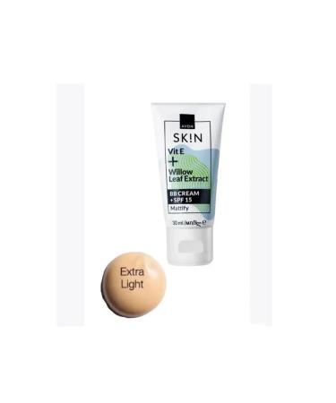 AVON BB cream "Matte effect" SPF 15 - Extra Light with vitamin E 30 ml.