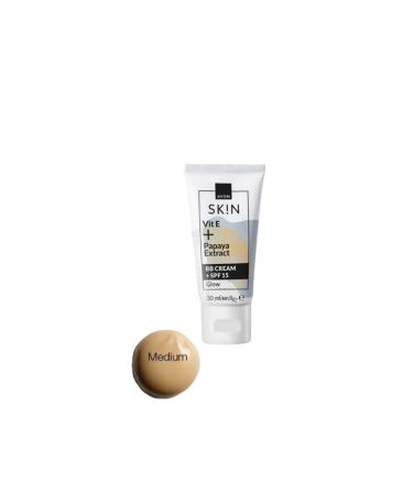 AVON BB Cream SPF 15 with Vitamin C and Papaya Extract "Radiance" - Medium