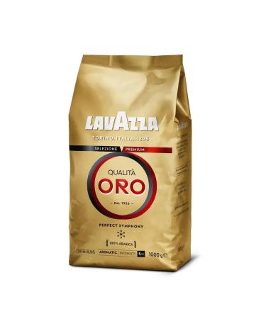 Coffee lavazza Qualita oro natural fried in grains 1 kg