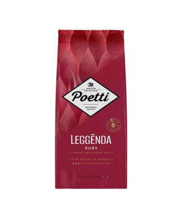 Poetti Leggenda Ruby coffee in grains 1 kg