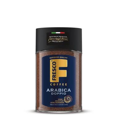 Fresco Arabica Doppio coffee ground in a soluble 100g