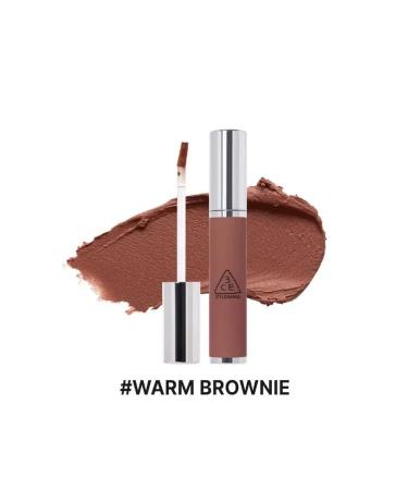 3ce Warmbrownie lipstick shade brownie