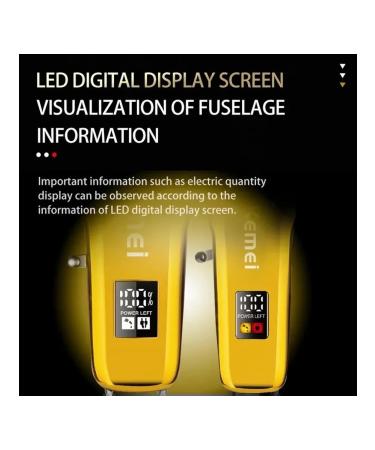 Universal trimmer for haircuts and shaving