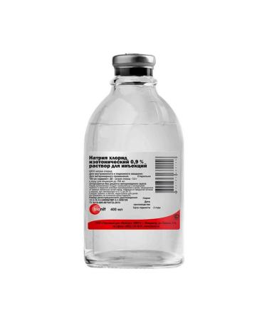 Bionite Sodium chloride 0.9% injection solution 400 ml