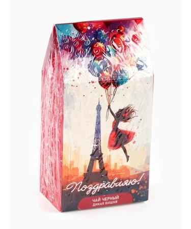 BodrOFF Black tea "Paris and Girl" for March 8 - Buy Online on GoSupps.com