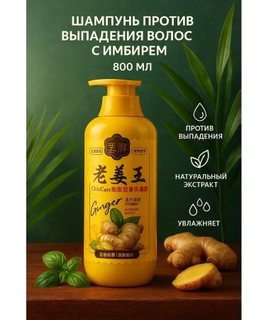 CO26 Shampoo against hair loss with ginger 800 ml